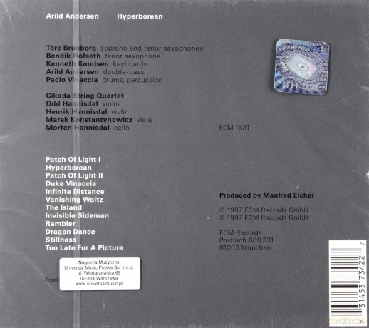 Andersen: Hyperborean [CD]