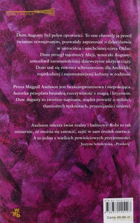 Dom Augusty (twarda) - Majgull Axelsson [KSIĄŻKA]