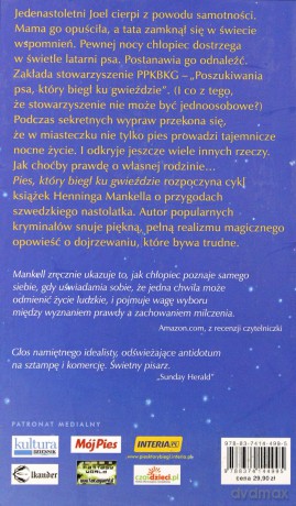 Pies Który Biegł Ku Gwieździe (twarda) - Henning Mankell [KSIĄŻKA]