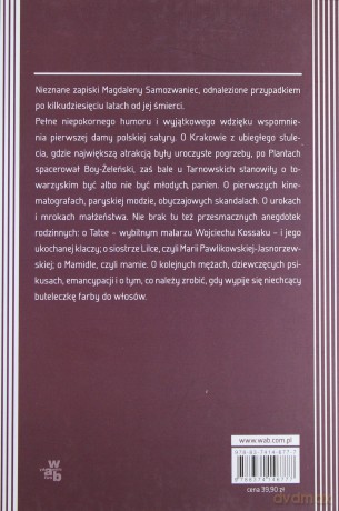 Z Pamiętnika Niemłodej Już Mężatki (twarda) - Magdalena Samozwaniec [KSIĄŻKA]