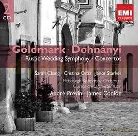Andre Previn: Gemini-Goldmark-Dohnanyi: Orchestral W [2CD]