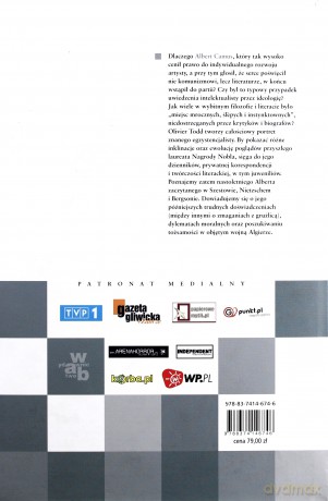 Albert Camus Biografia (twarda) - Olivier Todd [KSIĄŻKA]