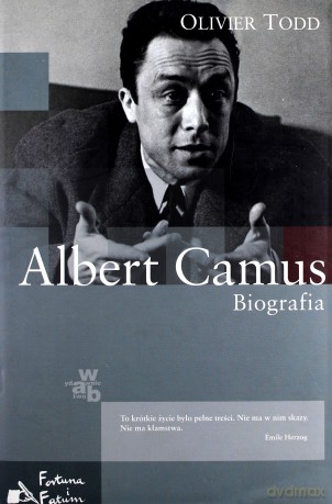 Albert Camus Biografia (twarda) - Olivier Todd [KSIĄŻKA]