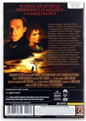 Wichrowe wzgórza (1992) [DVD]