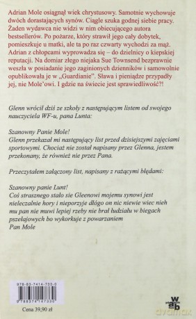 Adrian Mole Zaginione Dzienniki 1999-2001 (twarda) - Sue Townsend [KSIĄŻKA]