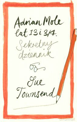 Adrian Mole Lat 13 I 3/4 Sekretny Dziennik (twarda) - Sue Townsend [KSIĄŻKA]