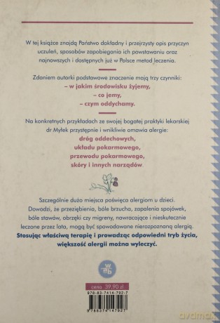 Alergie - Dr Danuta Myłek [KSIĄŻKA]