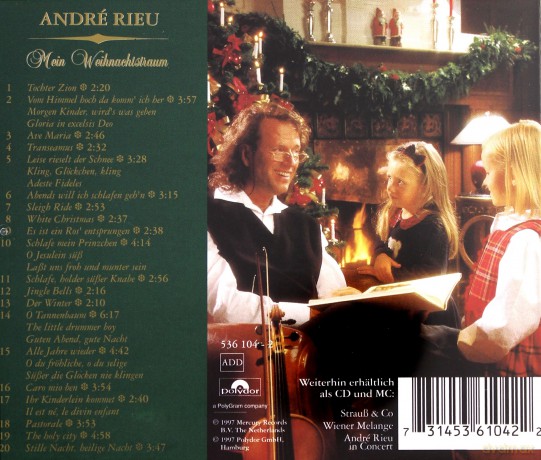 Andre Rieu: Mein Weihnachtstraum [CD]