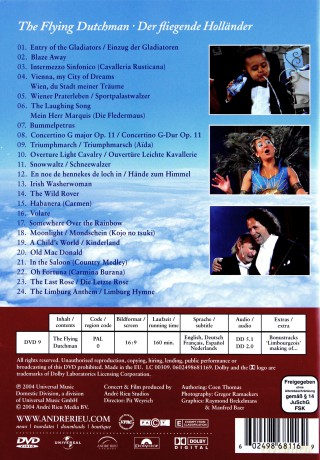 Andre Rieu: The Flying Dutchman [DVD]
