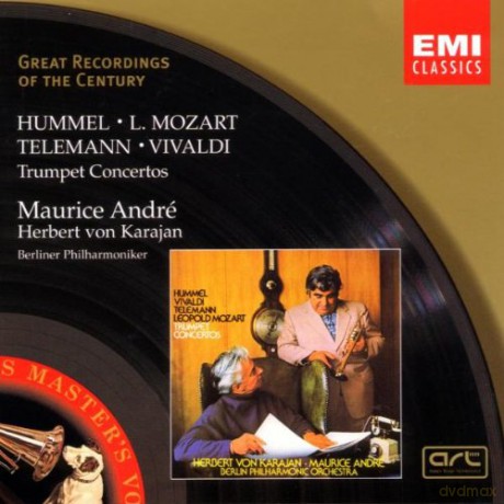 Andre/Karajan/Berliner Philharmoniker: Groc-Trumpet Concertos [CD]