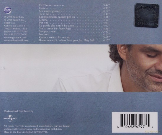 Andrea Bocelli: Andrea [CD]