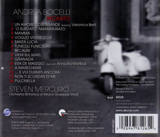 Andrea Bocelli: Incanto (Polska Cena!!) [CD]