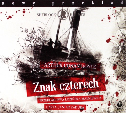 Znak Czterech (twarda) - Arthur Conan Doyle [AUDIOBOOK] [CD-MP3]