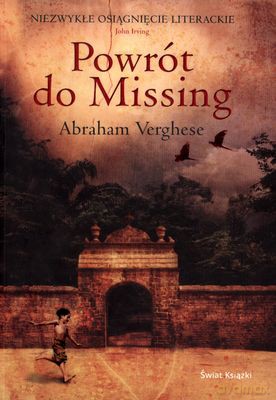 Powrót Do Missing - Abraham Verghese [KSIĄŻKA]