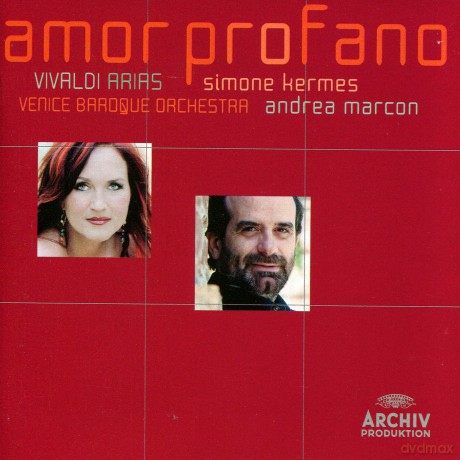 Andrea Marcon/Venice Baroque Orchestra: Amor Profano Vivaldi:Arias From Olimpiad [CD]