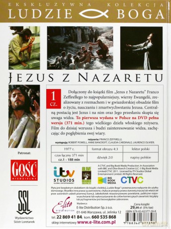 Jezus z Nazaretu (Ludzie Boga) (digibook) Pakiet [2DVD]