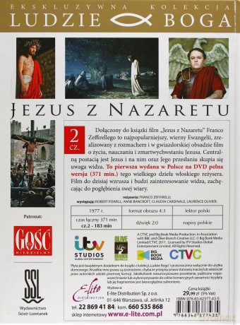 Jezus z Nazaretu (Ludzie Boga) (digibook) Pakiet [2DVD]