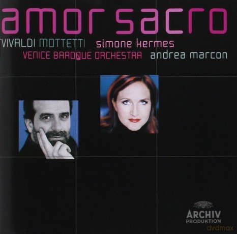 Andrea Marcon/Venice Baroque Orchestra: Amor Sacro Vivaldi:Mottetti [CD]