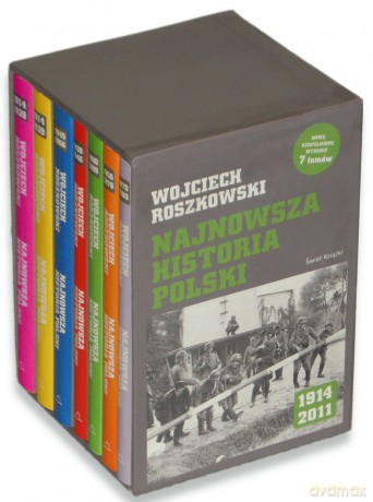Pakiet 2011 Najnowsza Historia Polski 1914-2011 Tom 1-7 (twarda) - Wojciech Roszkowski [KSIĄŻKA]