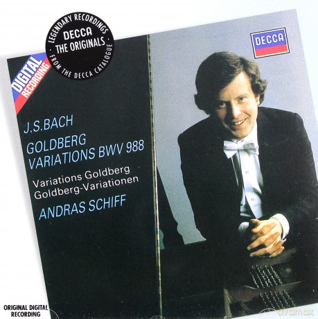 Andreas Schiff: Bach:Goldberg Variations [CD]