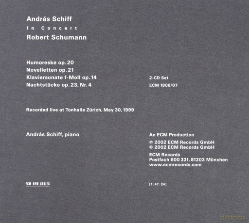 Andreas Schiff: In Concert [2CD]