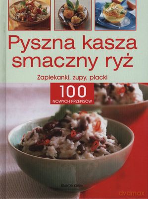 Pyszna Kasza Smaczny Ryż (twarda) [KSIĄŻKA]