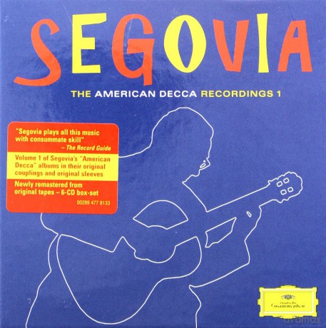 Andres Segovia: The American Decca Recordings I [BOX] [6CD]