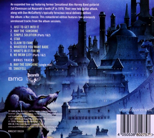 Nazareth: No Mean City [CD]