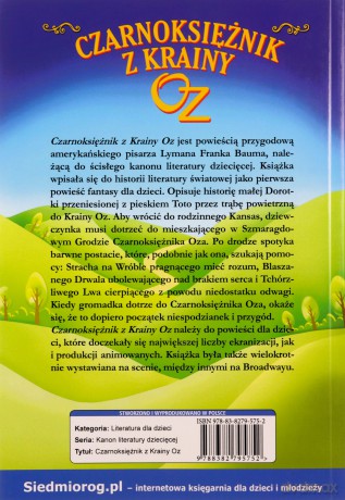 Czarnoksiężnik z Krainy Oz - Lyman Frank Baum [KSIĄŻKA]