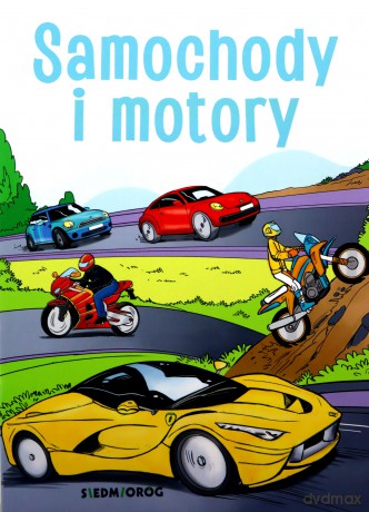 Kolorowanki poznawcze - Samochody i motory - Tamara Michałowska [KSIĄŻKA]