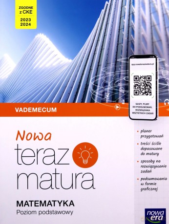 Nowa Teraz matura Matematyka. Vademecum zakres podstawowy [KSIĄŻKA]