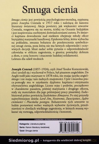 Smuga cienia - Joseph Conrad [KSIĄŻKA]