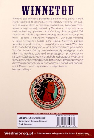 Winnetou - Karol May [KSIĄŻKA]