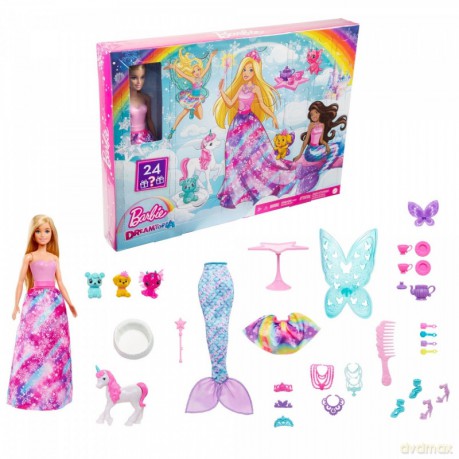 Kalendarz adwentowy Barbie Kraina fantazji