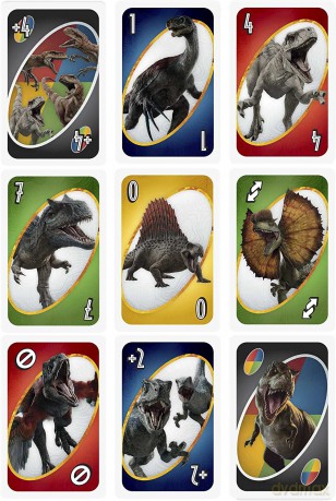 Gra karciana UNO Jurassic World 3 [KARTY]