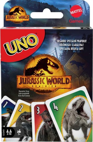 Gra karciana UNO Jurassic World 3 [KARTY]