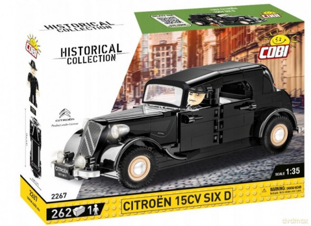 Citroen 15CV SIX D [KLOCKI]
