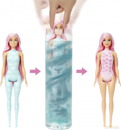 Lalka Barbie Color Reveal Słońce i deszcz