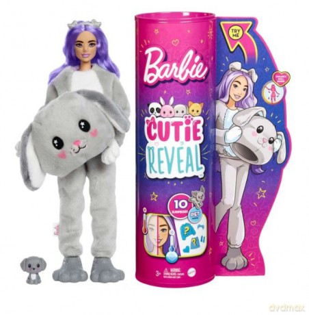 Lalka Barbie z pieskiem Cutie Reveal