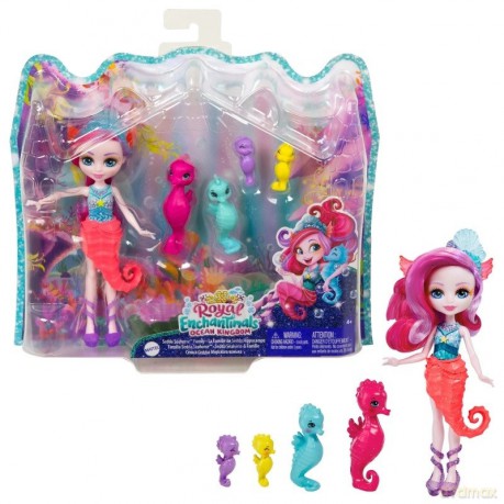 Lalka Enchantimals Rodzina 0rskie Sedda Seahorse