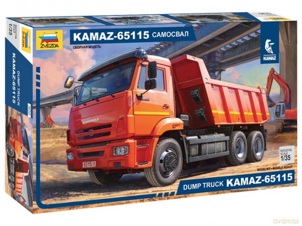 Model plastikowy Kamaz 65115 Wywrotka 1/35
