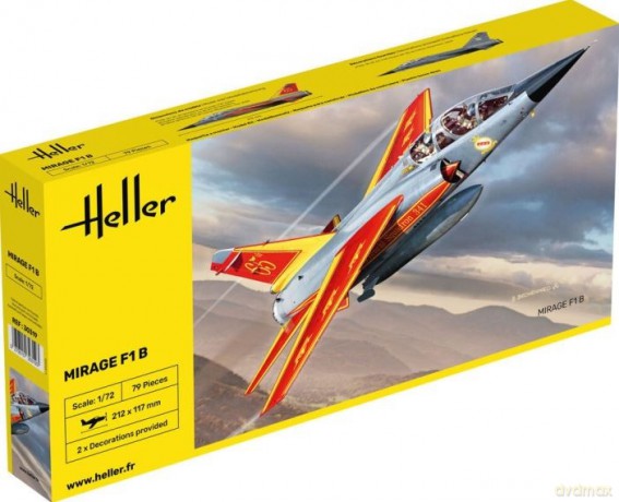 Model plastikowy Mirage F-1B 1/72