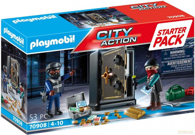 Zestaw City Action 70908 Starter Pack Włamanie do sejfu