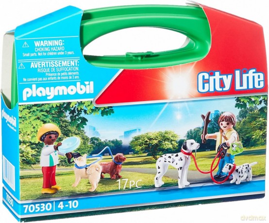 Zestaw City Life 70530 Skrzyneczka Spacer z psami