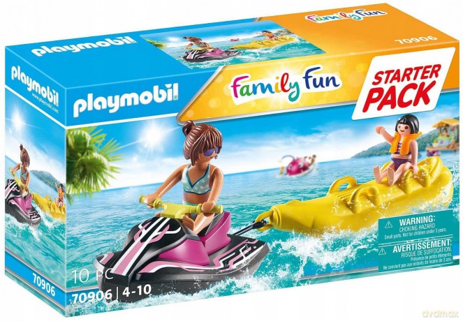 Zestaw Family Fun 70906 Starter Pack Skuter wodny z bananową łodzią