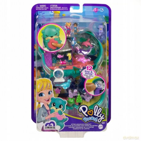 Zestaw figurek Polly Pocket Oceanarium wyderki Zestaw kompaktowy [FIGURKA]