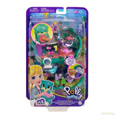 Zestaw figurek Polly Pocket Oceanarium wyderki Zestaw kompaktowy [FIGURKA]