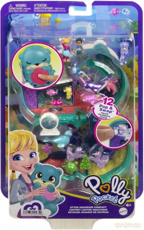 Zestaw figurek Polly Pocket Oceanarium wyderki Zestaw kompaktowy [FIGURKA]