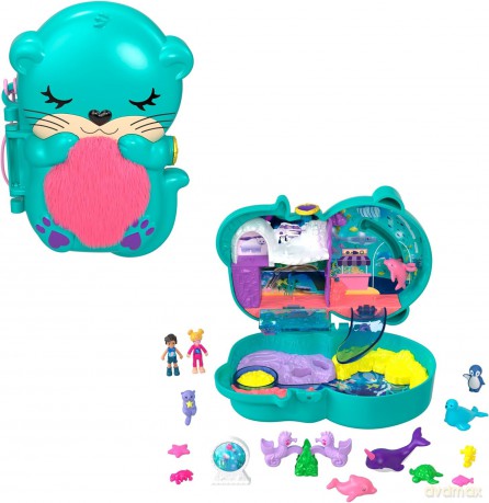 Zestaw figurek Polly Pocket Oceanarium wyderki Zestaw kompaktowy [FIGURKA]