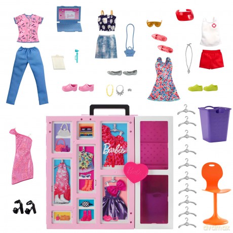 Zestaw Garderoba Barbie